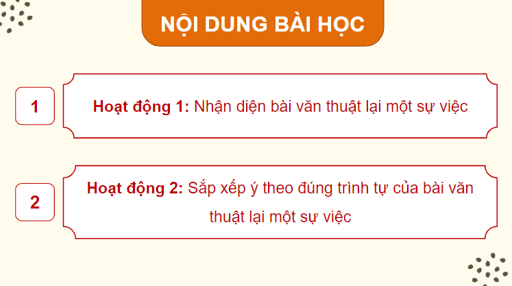 Giáo án điện tử Nhận diện bài văn thuật lại một sự việc lớp 4 | PPT Tiếng Việt lớp 4 Chân trời sáng tạo