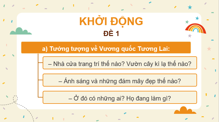 Giáo án điện tử Trả bài viết đoạn văn tưởng tượng lớp 4 | PPT Tiếng Việt lớp 4 Cánh diều