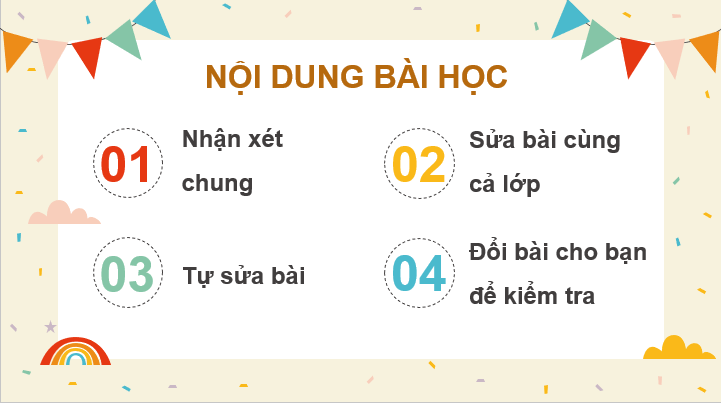 Giáo án điện tử Trả bài viết đoạn văn tưởng tượng lớp 4 | PPT Tiếng Việt lớp 4 Cánh diều