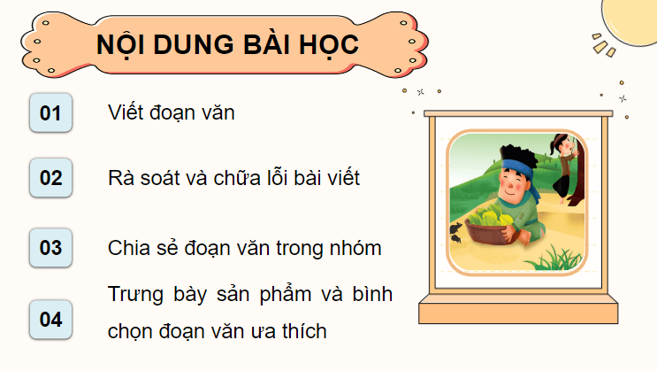 Giáo án điện tử Viết đoạn văn nêu lí do em thích một câu chuyện đã đọc, đã nghe về tình cảm gia đình hoặc tình bạn lớp 4 | PPT Tiếng Việt lớp 4 Chân trời sáng tạo