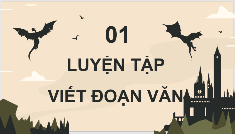 Giáo án điện tử Viết đoạn văn tưởng tượng lớp 4 | PPT Tiếng Việt lớp 4 Kết nối tri thức