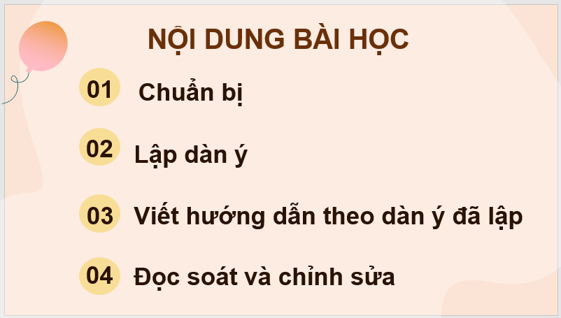 Giáo án điện tử Viết hướng dẫn thực hiện một công việc lớp 4 | PPT Tiếng Việt lớp 4 Kết nối tri thức