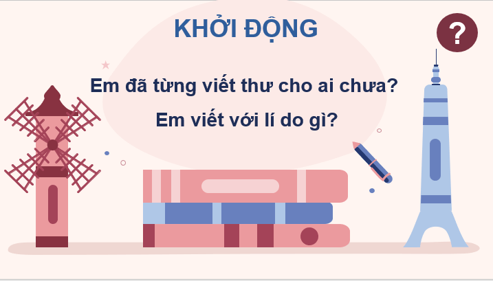 Giáo án điện tử Viết thư thăm hỏi lớp 4 | PPT Tiếng Việt lớp 4 Cánh diều