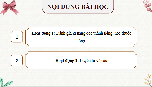Giáo án điện tử Ôn tập cuối năm học lớp 5 Tiết 3 | PPT Tiếng Việt lớp 5 Cánh diều