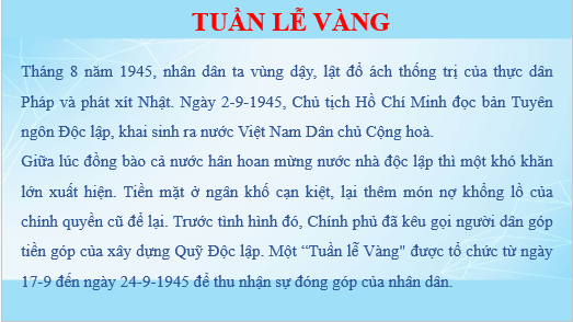 Giáo án điện tử Tuần lễ Vàng lớp 5 | PPT Tiếng Việt lớp 5 Cánh diều