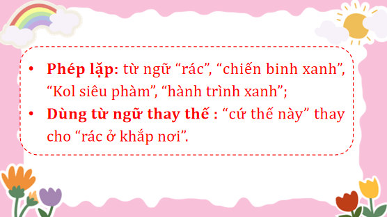 Giáo án điện tử Luyện từ và câu: Luyện tập về liên kết câu trong đoạn văn trang 141 lớp 5 | PPT Tiếng Việt lớp 5 Kết nối tri thức
