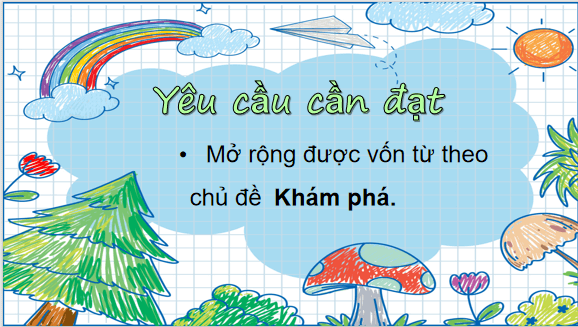 Giáo án điện tử Luyện từ và câu: Mở rộng vốn từ Khám phá lớp 5 | PPT Tiếng Việt lớp 5 Chân trời sáng tạo