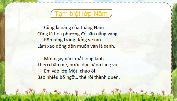 Giáo án điện tử Ôn tập cuối học kì 2 Tiết 1 lớp 5 | PPT Tiếng Việt lớp 5 Chân trời sáng tạo