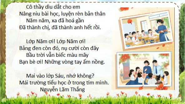 Giáo án điện tử Ôn tập cuối học kì 2 Tiết 1 lớp 5 | PPT Tiếng Việt lớp 5 Chân trời sáng tạo