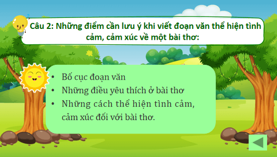 Giáo án điện tử Đánh giá, chỉnh sửa đoạn văn thể hiện tình cảm, cảm xúc về một bài thơ lớp 5 | PPT Tiếng Việt lớp 5 Kết nối tri thức
