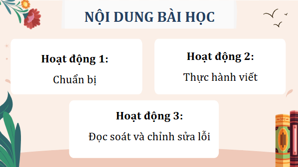 Giáo án điện tử Luyện tập viết chương trình hoạt động (Thực Thành viết) lớp 5 | PPT Tiếng Việt lớp 5 Cánh diều