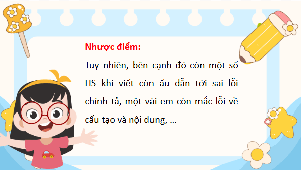 Giáo án điện tử Trả bài viết chương trình hoạt động lớp 5 | PPT Tiếng Việt lớp 5 Cánh diều