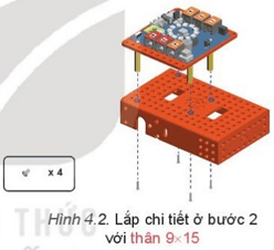 Giáo án Chuyên đề Tin học 10 Kết nối tri thức Bài 4: Thực hành: Lắp ráp robot hoàn chỉnh