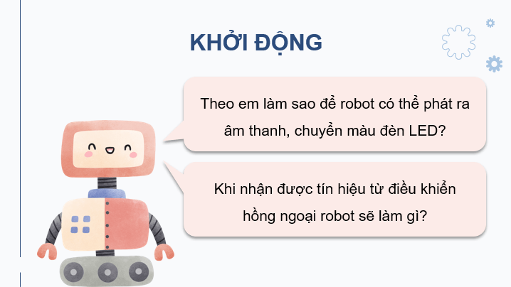 Giáo án điện tử Chuyên đề Tin 10 Kết nối tri thức Bài 13: Lập trình điều khiển một số phu kiện | PPT Chuyên đề Tin học 10