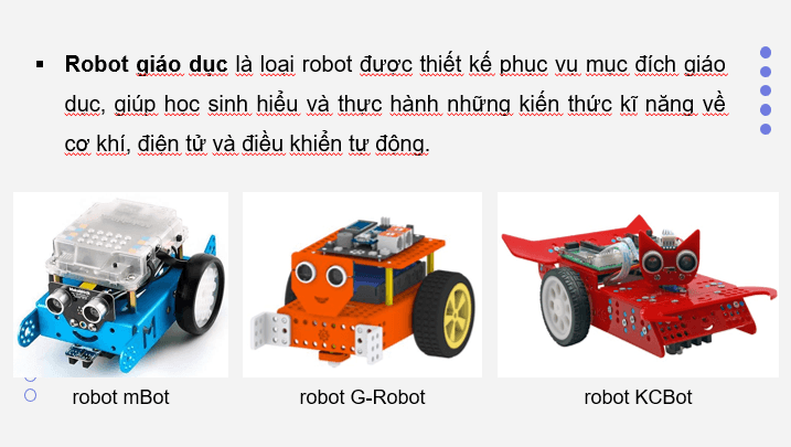 Giáo án điện tử Chuyên đề Tin 10 Kết nối tri thức Bài 4: Thực hành: Lắp ráp robot hoàn chỉnh | PPT Chuyên đề Tin học 10