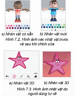 Giáo án Chuyên đề Tin học 11 Kết nối tri thức Bài 7: Thiết kế nhân vật hoạt hình