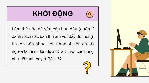 Giáo án điện tử Tin 11 Kết nối tri thức Bài 18: Thực hành xác định cấu trúc bảng và các trường khóa | PPT Tin học 11