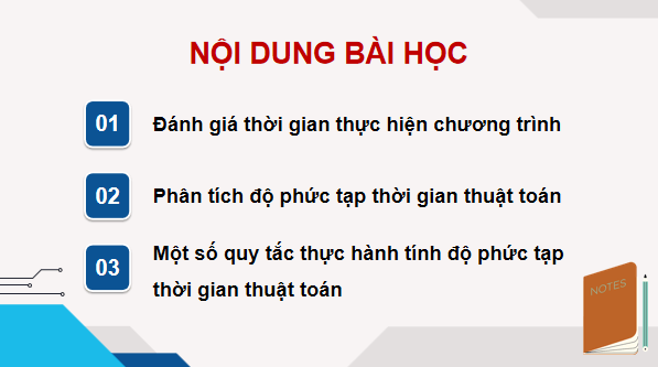 Giáo án điện tử Tin 11 Kết nối tri thức Bài 24: Đánh giá độ phức tạp thời gian thuật toán | PPT Tin học 11
