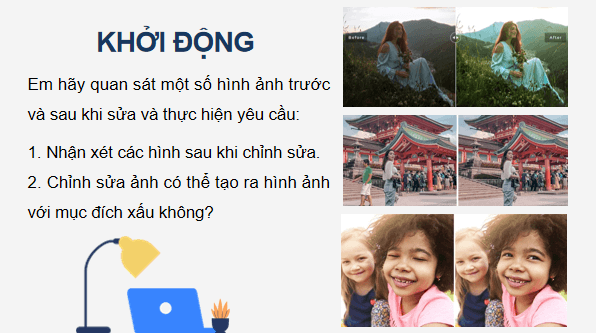 Giáo án điện tử Tin 11 Kết nối tri thức Bài 25: Phần mềm chỉnh sửa ảnh | PPT Tin học 11