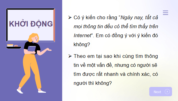 Giáo án điện tử Tin 11 Kết nối tri thức Bài 7: Thực hành tìm kiếm thông tin trên Internet | PPT Tin học 11