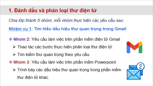 Giáo án điện tử Tin 11 Kết nối tri thức Bài 8: Thực hành nâng cao sử dụng thư điện tử và mạng xã hội | PPT Tin học 11