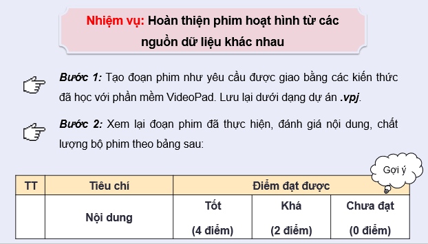 Giáo án điện tử Chuyên đề Tin 11 Kết nối tri thức Bài 10: Ra mắt phim hoạt hình của em | PPT Chuyên đề học tập Tin học 11
