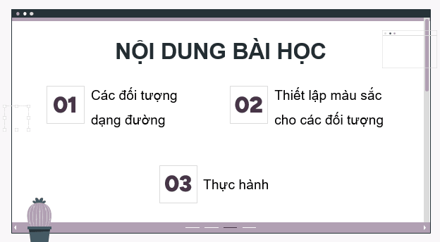 Giáo án điện tử Chuyên đề Tin 11 Kết nối tri thức Bài 3: Làm việc với đối tượng đường | PPT Chuyên đề học tập Tin học 11