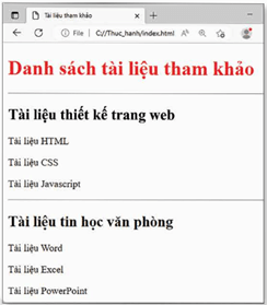 Giáo án Tin học 12 Chân trời sáng tạo Bài F2: Tạo và định dạng trang web với các thẻ HTML