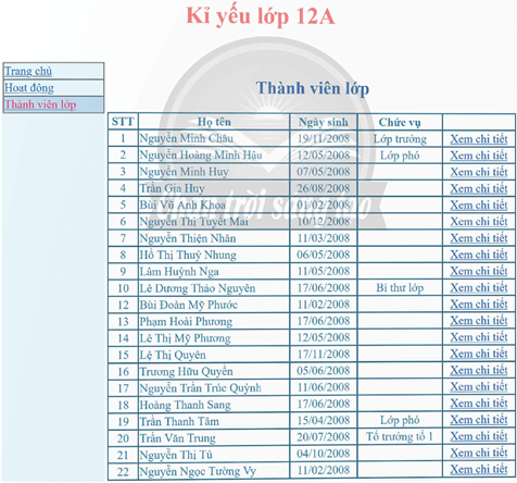 Giáo án Tin học 12 Chân trời sáng tạo Bài F6: Dự án tạo trang web