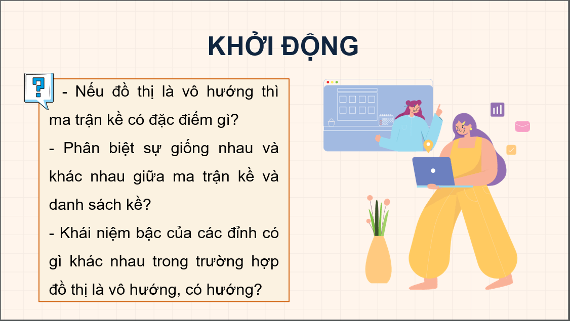 Giáo án điện tử Chuyên đề Tin 12 Kết nối tri thức Bài 13: Thực hành thiết lập đồ thị | PPT Chuyên đề học tập Tin học 12