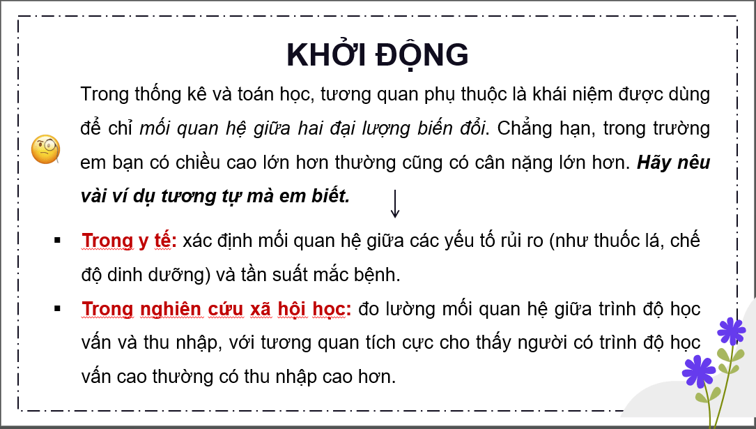 Giáo án điện tử Chuyên đề Tin 12 Kết nối tri thức Bài 14: Phân tích tương quan | PPT Chuyên đề học tập Tin học 12