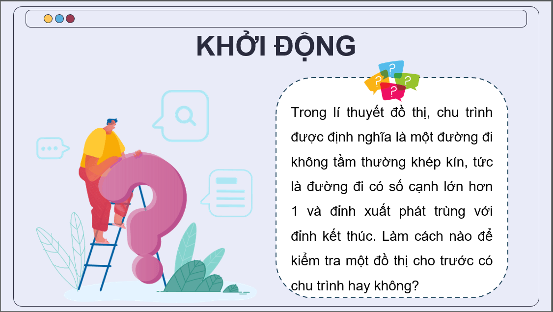 Giáo án điện tử Chuyên đề Tin 12 Kết nối tri thức Bài 15: Thực hành duyệt đồ thị theo chiều sâu | PPT Chuyên đề học tập Tin học 12
