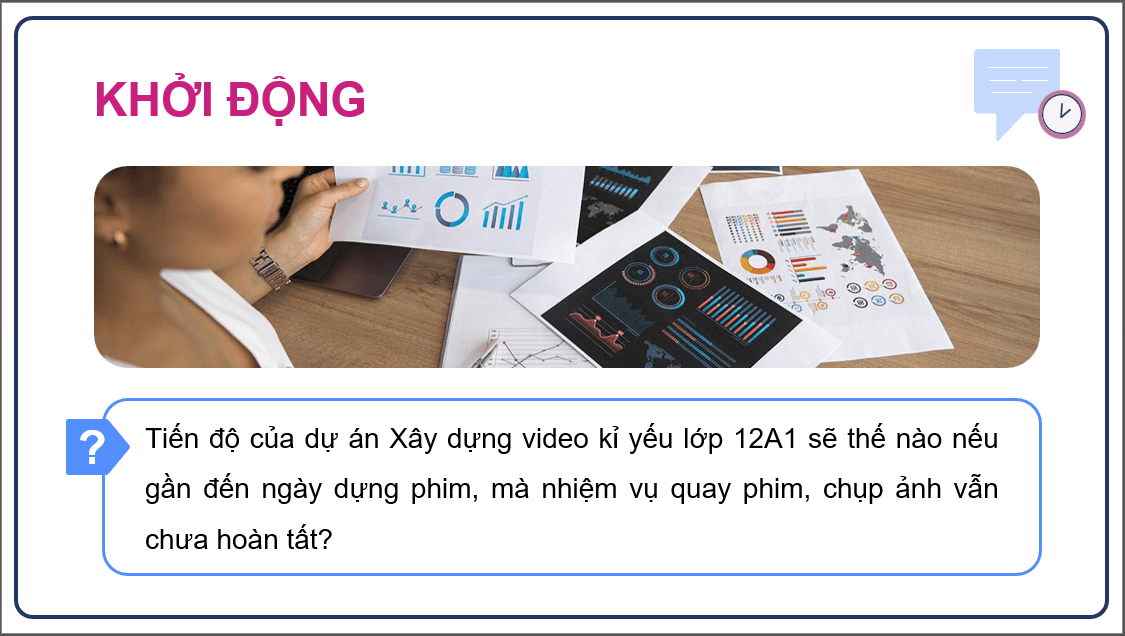 Giáo án điện tử Chuyên đề Tin 12 Kết nối tri thức Bài 4: Quản lí tiến độ dự án | PPT Chuyên đề học tập Tin học 12