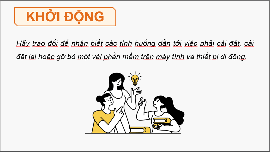 Giáo án điện tử Chuyên đề Tin 12 Kết nối tri thức Bài 6: Cài đặt và gỡ bỏ phần mềm | PPT Chuyên đề học tập Tin học 12