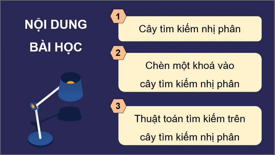 Giáo án điện tử Chuyên đề Tin 12 Kết nối tri thức Bài 7: Cây tìm kiếm nhị phân | PPT Chuyên đề học tập Tin học 12