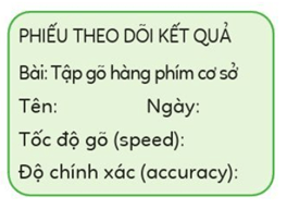 Giáo án Tin học lớp 3 Bài 2: Em tập gõ hàng phím cơ sở | Cánh diều