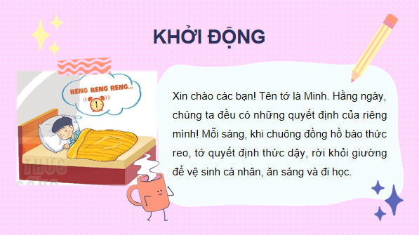 Giáo án điện tử Tin học lớp 3 Kết nối tri thức Bài 1: Thông tin và quyết định | PPT Tin học lớp 3