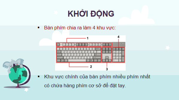 Giáo án điện tử Tin học lớp 3 Kết nối tri thức Bài 5: Sử dụng bàn phím | PPT Tin học lớp 3