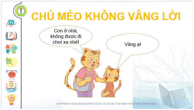 Giáo án điện tử Tin học lớp 4 Chân trời sáng tạo Bài 13: Tạo chương trình máy tính để kể chuyện | PPT Tin học 4
