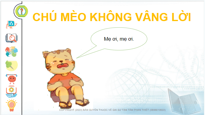 Giáo án điện tử Tin học lớp 4 Chân trời sáng tạo Bài 13: Tạo chương trình máy tính để kể chuyện | PPT Tin học 4