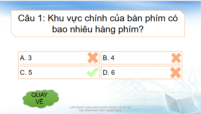 Giáo án điện tử Tin học lớp 4 Chân trời sáng tạo Bài 2: Gõ bàn phím đúng cách | PPT Tin học 4