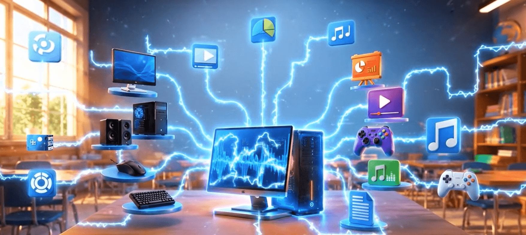 Video AI khởi động Tin học lớp 4