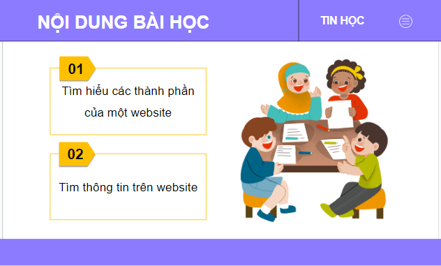 Giáo án điện tử Tin học lớp 5 Cánh diều Bài 1: Tìm thông tin trên website | PPT Tin học 5