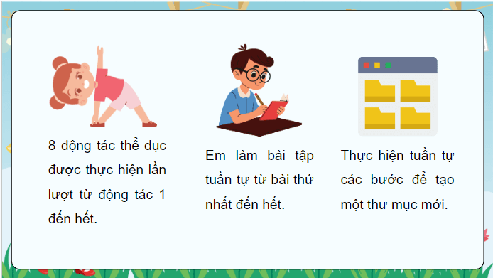 Giáo án điện tử Tin học lớp 5 Kết nối tri thức Bài 10: Cấu trúc tuần tự | PPT Tin học 5