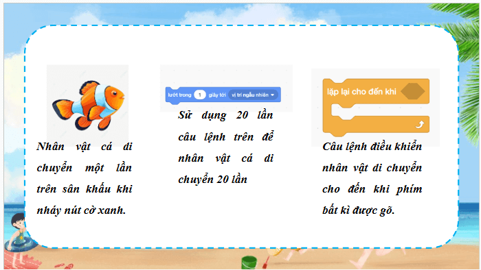 Giáo án điện tử Tin học lớp 5 Chân trời sáng tạo Bài 11: Cấu trúc lặp | PPT Tin học 5