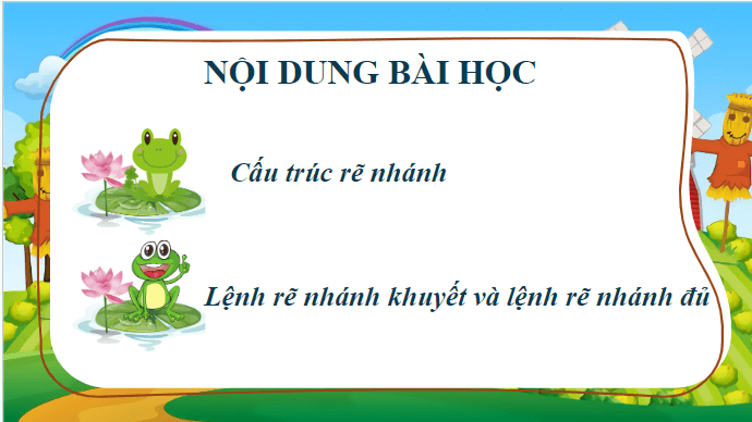 Giáo án điện tử Tin học lớp 5 Cánh diều Bài 12: Cấu trúc rẽ nhánh | PPT Tin học 5