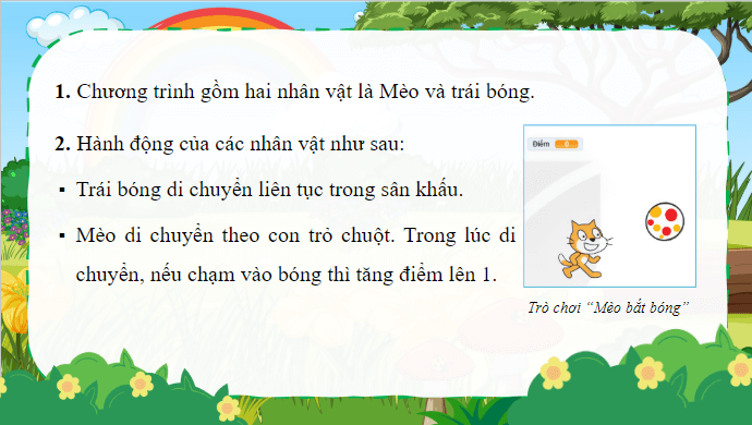 Giáo án điện tử Tin học lớp 5 Kết nối tri thức Bài 16: Từ kịch bản đến chương trình | PPT Tin học 5