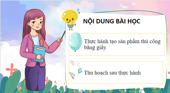 Giáo án điện tử Tin học lớp 5 Cánh diều Bài 2: Tạo sản phẩm thủ công theo video trên YouTube Kids | PPT Tin học 5