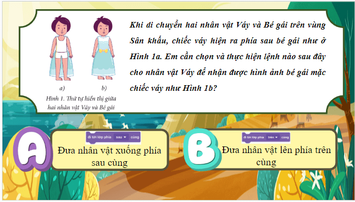 Giáo án điện tử Tin học lớp 5 Cánh diều Bài 4: Thực hành tạo chương trình hoạt hình cho nhân vật | PPT Tin học 5