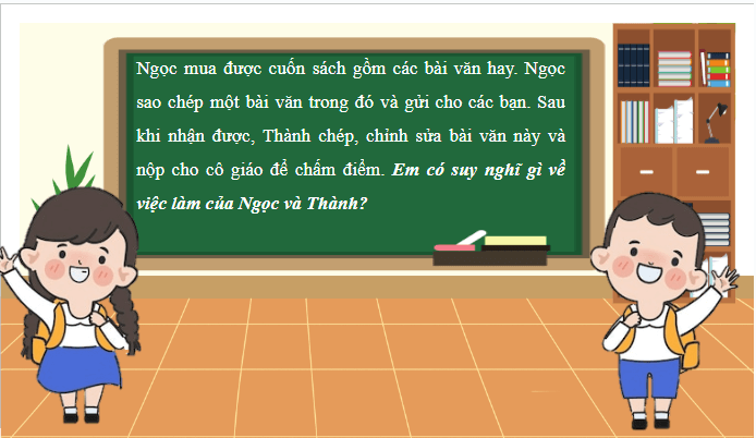 Giáo án điện tử Tin học lớp 5 Chân trời sáng tạo Bài 5: Bản quyền nội dung thông tin | PPT Tin học 5